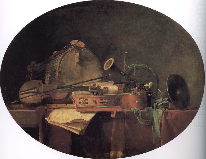 Folk instruments, Jean Baptiste Simeon Chardin